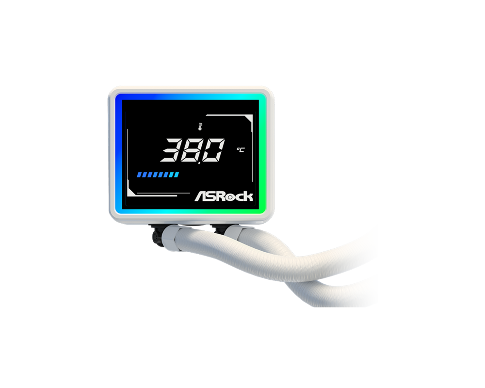 Охладител за процесор Asrock Challenger White 360 Digital 7