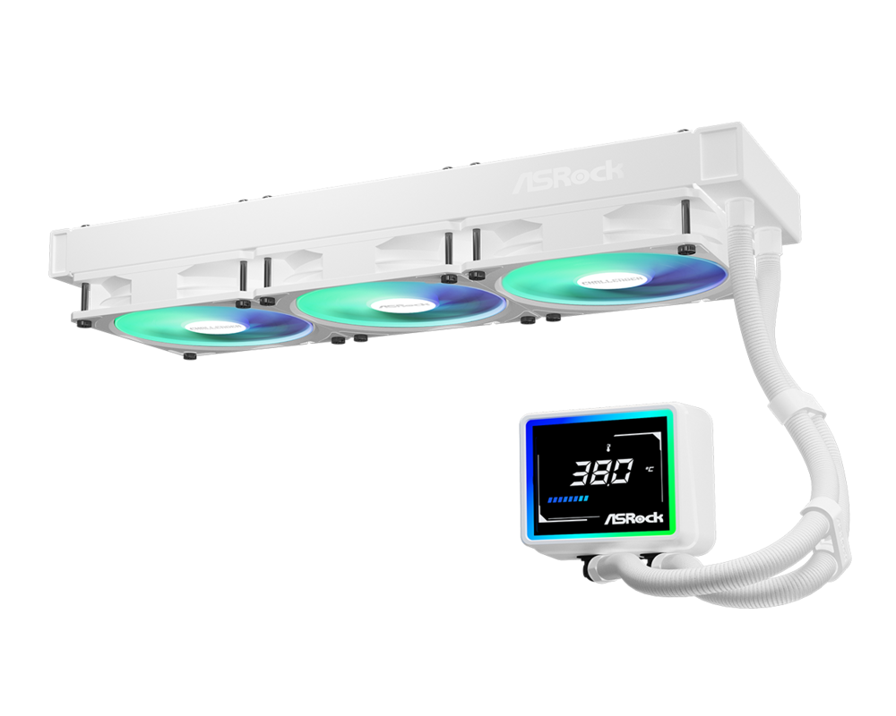 Охладител за процесор Asrock Challenger White 360 Digital 4