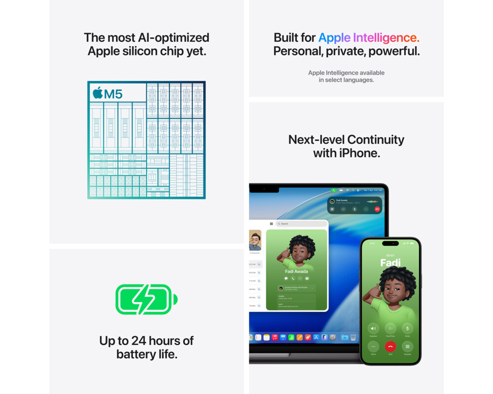 Лаптоп Apple MacBook Pro (14-инчов, M5 чип) 8