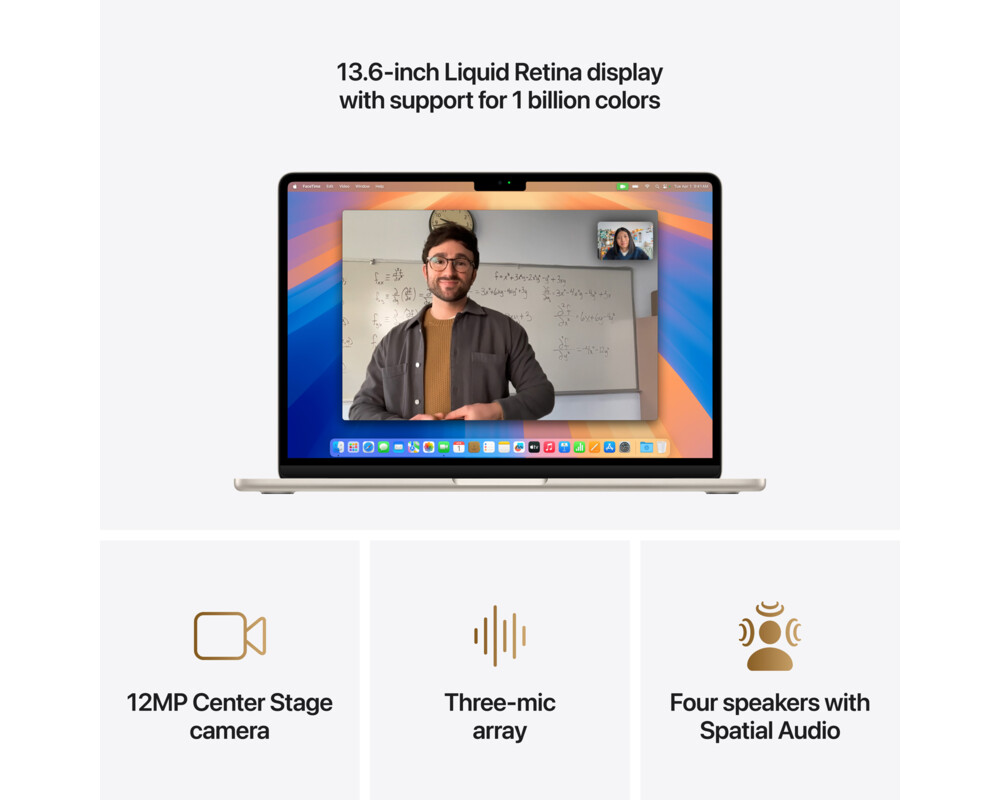 Лаптоп Apple MacBook Air (13-инчов, M4 чип) 5