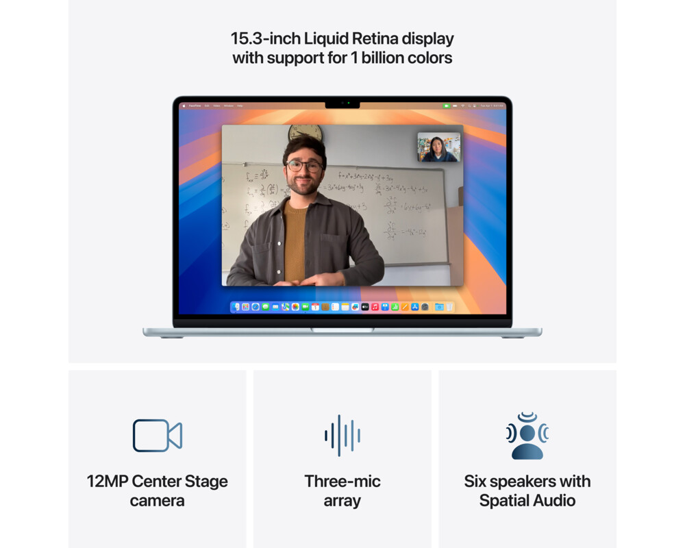 Лаптоп Apple MacBook Air (15-инчов, M4 чип) 5