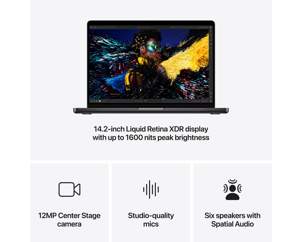 Лаптоп Apple MacBook Pro (14-инчов, M4 Pro чип) 6