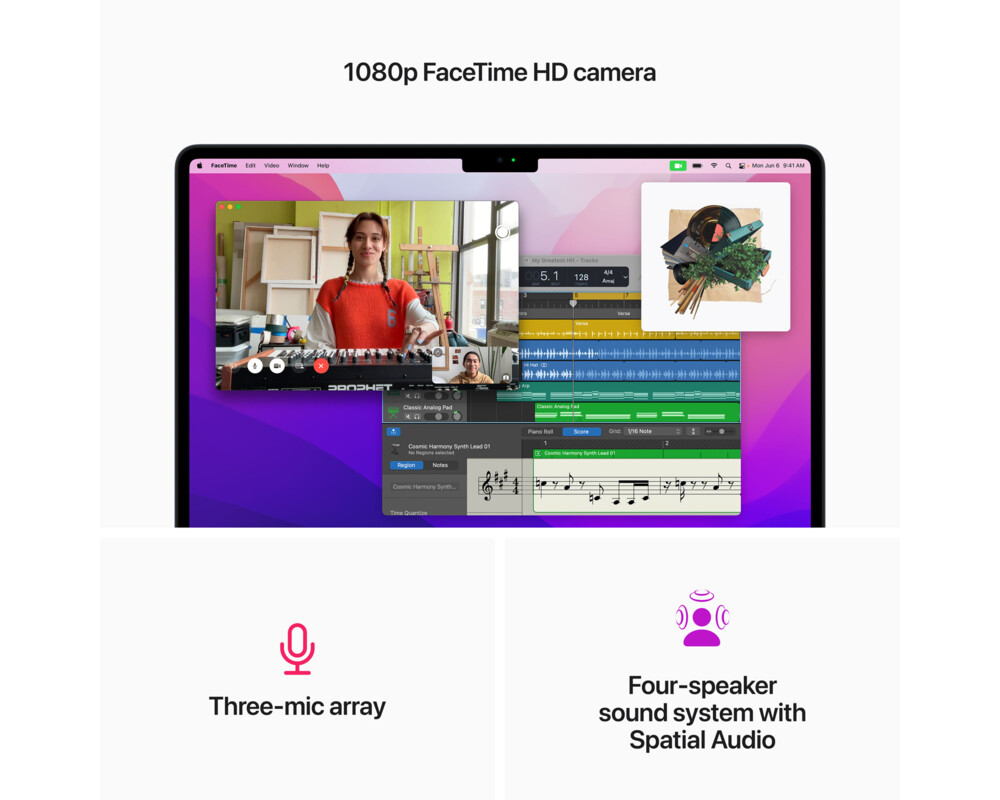 Лаптоп Apple MacBook Air (13-инчов, M2 чип) 6