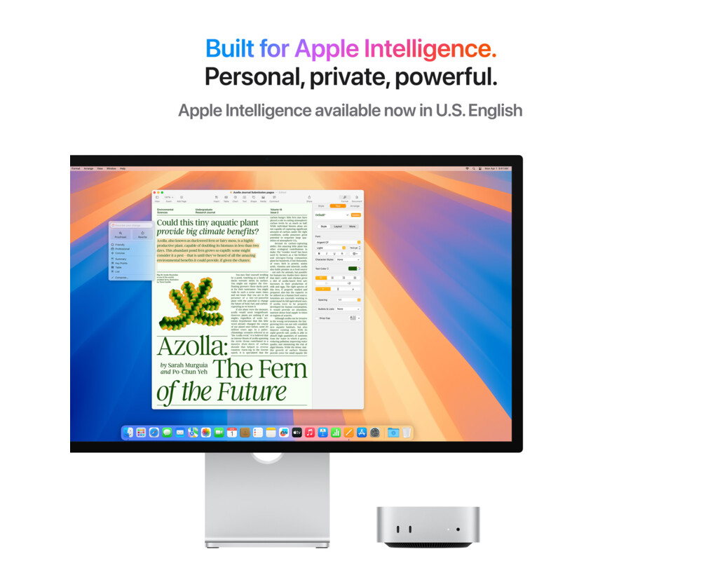 Настолен компютър Apple Mac mini (M4) 4