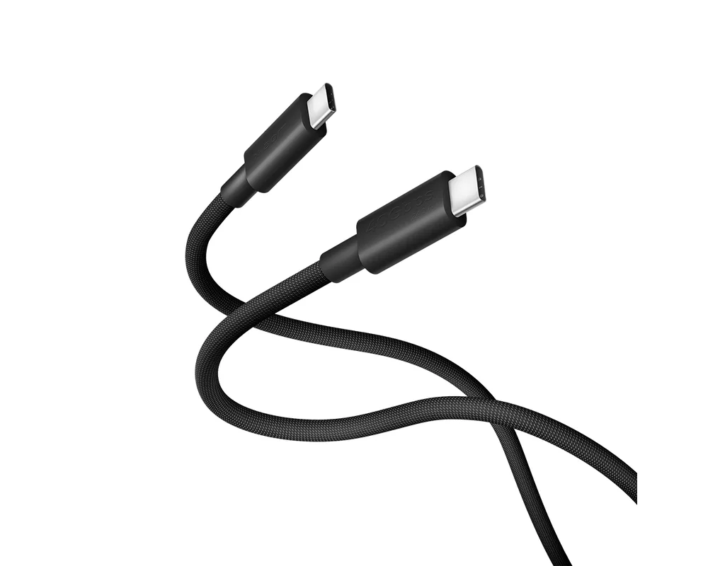 Кабел Xiaomi 6A High-speed USB4 Braided USB-C to USB-C Cable (1m) 2