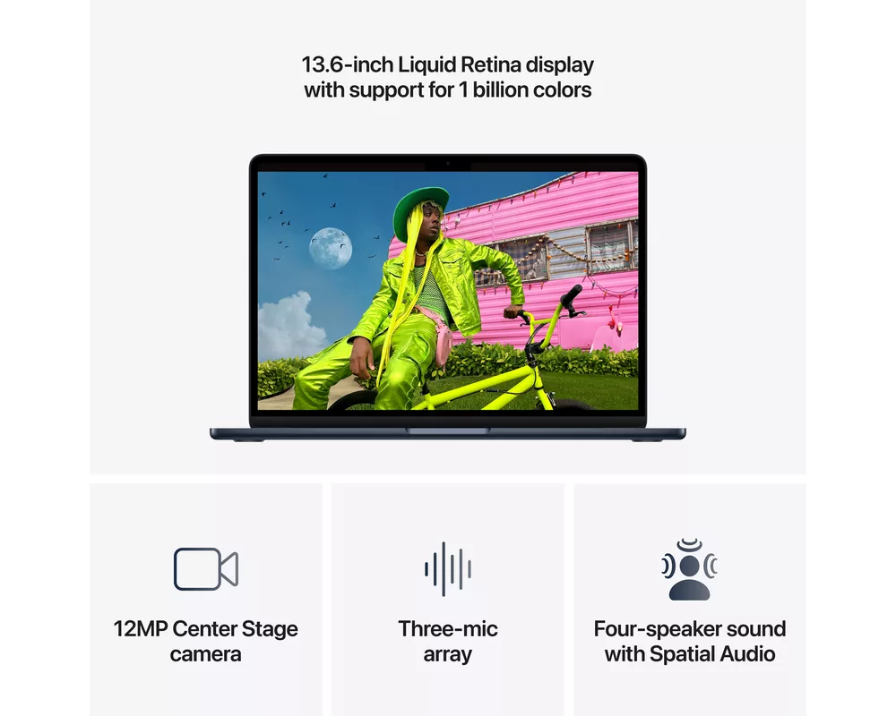 Лаптоп Apple MacBook Air (13-инчов, M5 чип) 5