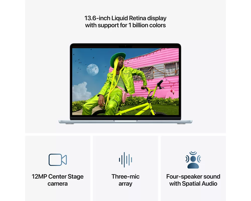 Лаптоп Apple MacBook Air (13-инчов, M5 чип) 5