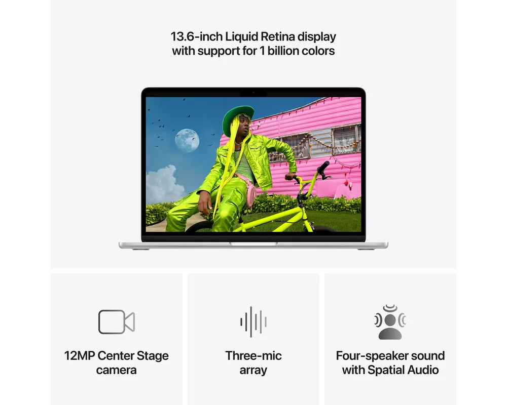 Лаптоп Apple MacBook Air (13-инчов, M5 чип) 5