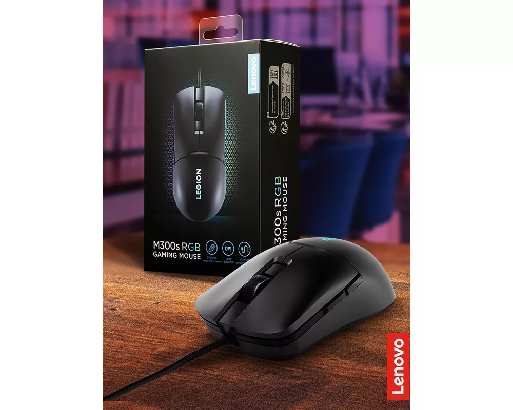 Мишка Lenovo Legion M300s RGB Gaming Mouse 2
