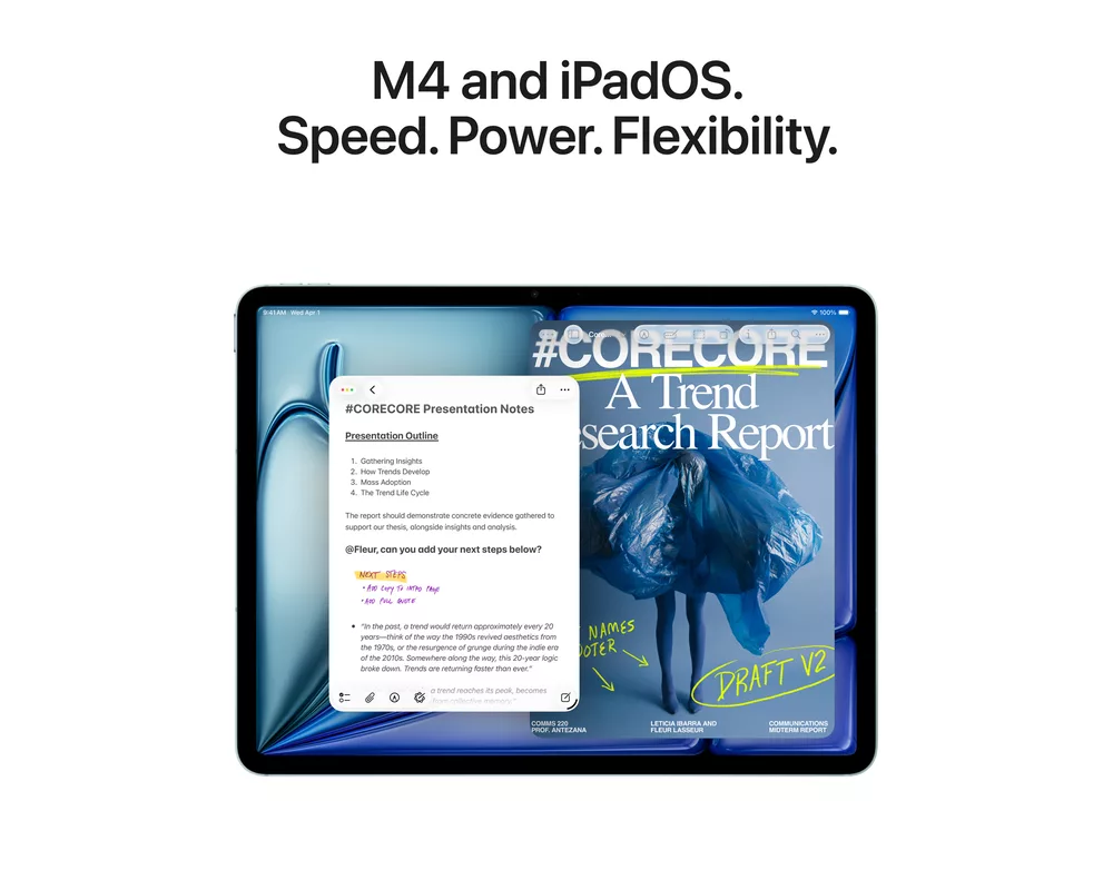 Таблет Apple iPad Air (11-инчов, M4 чип) Cellular 4