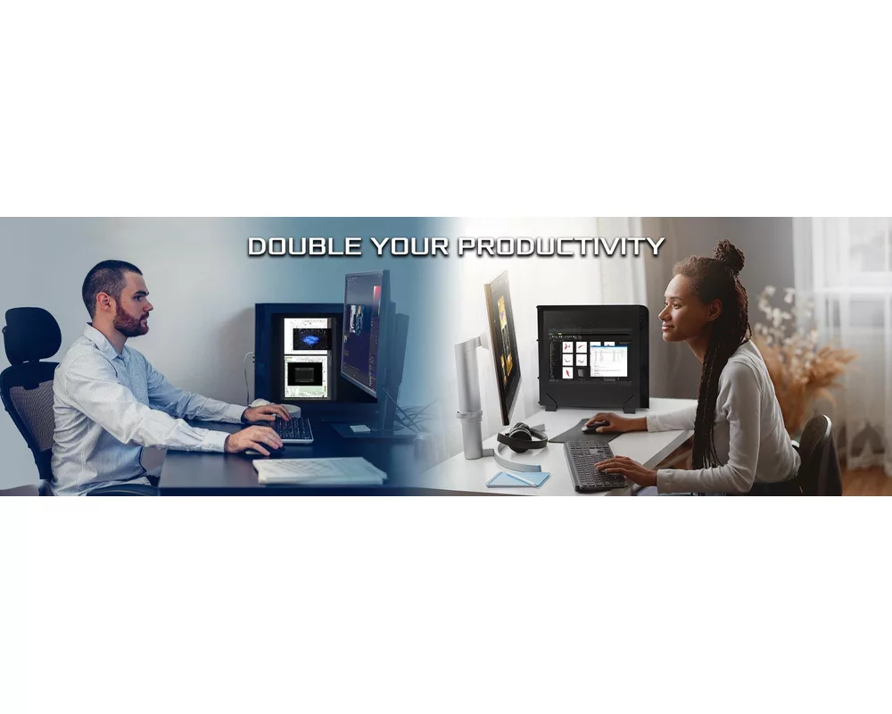 Монитор Допълнителен Екран ASRock 13.3" за компютърна кутия 4