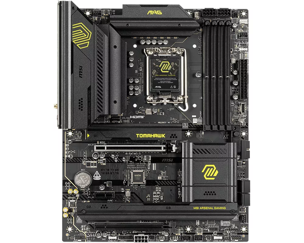 Дънна платка MSI MAG B860 TOMAHAWK WIFI 2