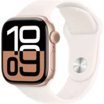 <span>Smart часовник</span> Apple Watch S10 Cellular 42mm Rose Gold  <span class='catalog-num-in-name'>MWX93QC/A</span> - 