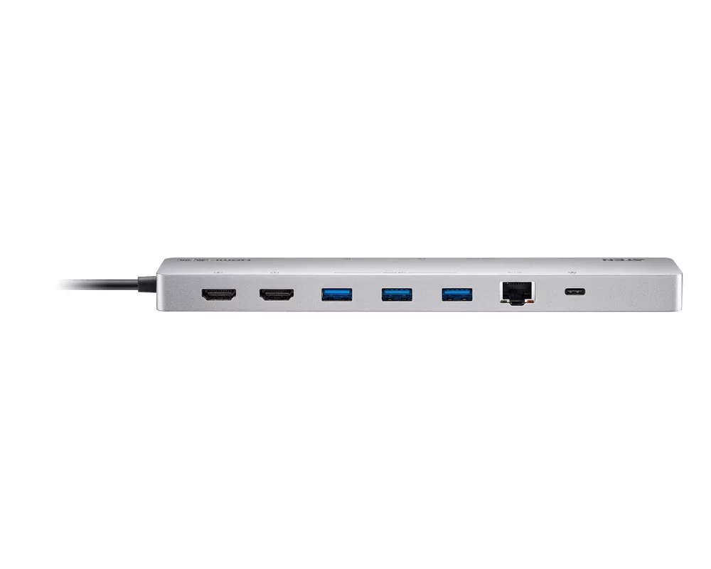 Докинг станция ATEN 11-in-1 USB-C Multiport Dock + Power Pass-Through 2