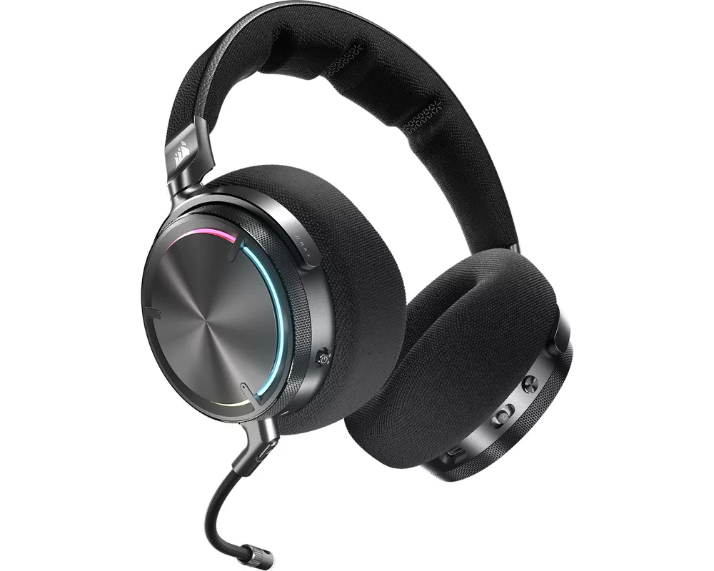 Слушалки Corsair VIRTUOSO MAX WIRELESS, Gaming headset, Carbon 2