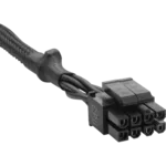 <span>Захранване</span> Type 4 Sleeved black 8-pin (4+4) ATX12V/EPS12V Cable, compatible with all CORSAIR type 4 pin out PSU <span class='catalog-num-in-name'>CP-8920141</span> - 