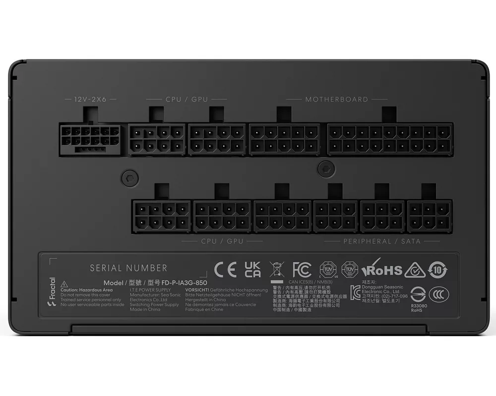 Захранване Fractal design ION 3 GOLD 850 BLK ATX 4