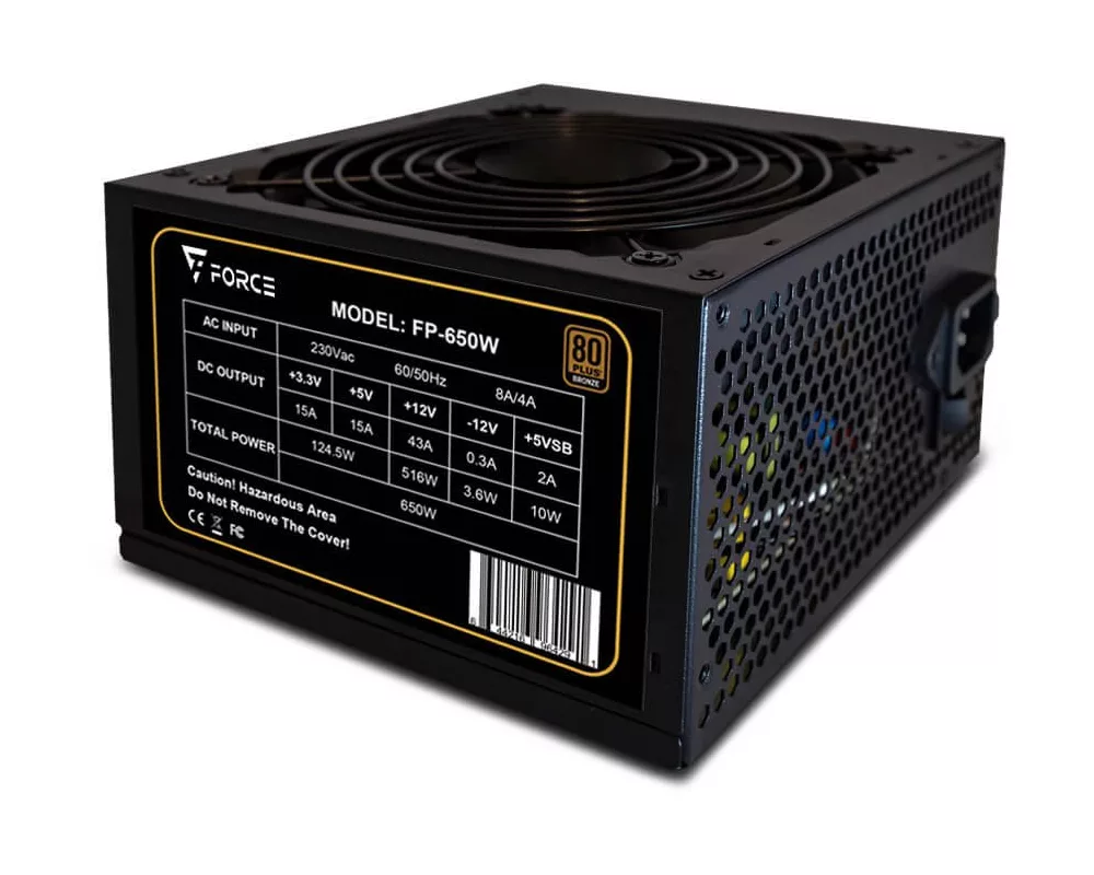 Захранване Trendsonic FP-650W 80 PLUS Bronze certified 2