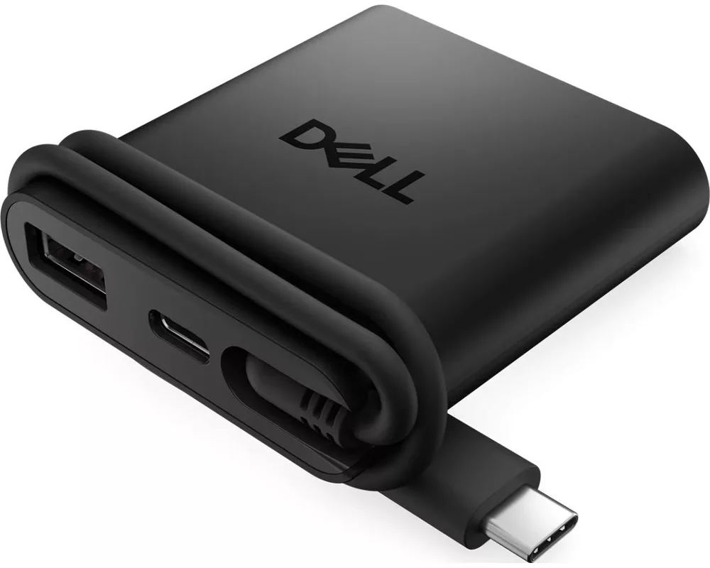 USB хъб Dell Pro 4-in-1 USB-C Travel Hub-DA225 2