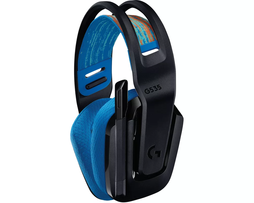 Слушалки Logitech G535 Headset Lightspeed Wireless - BLACK - EMEA-914 3