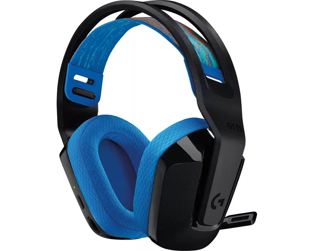 Слушалки Logitech G535 Headset Lightspeed Wireless - BLACK - EMEA-914 2