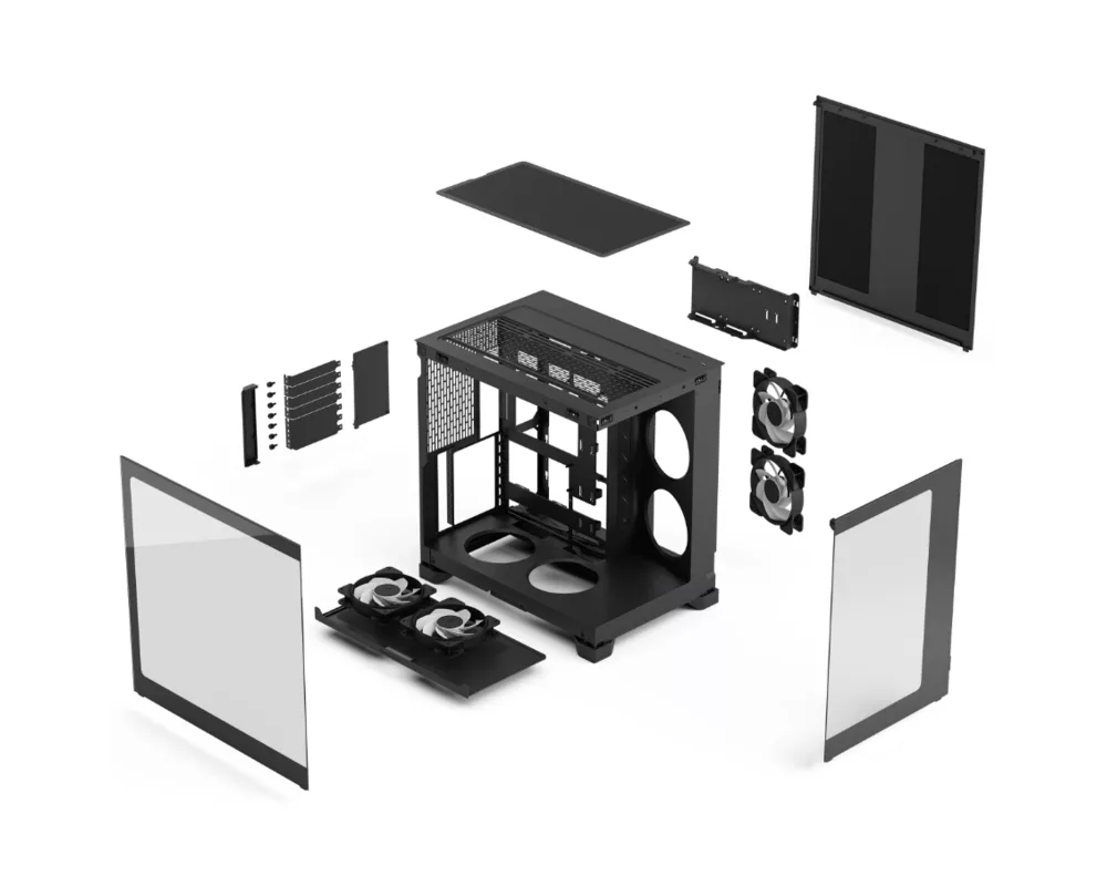 Кутия Fractal design POP 2 VISION RGB - BLACK  4