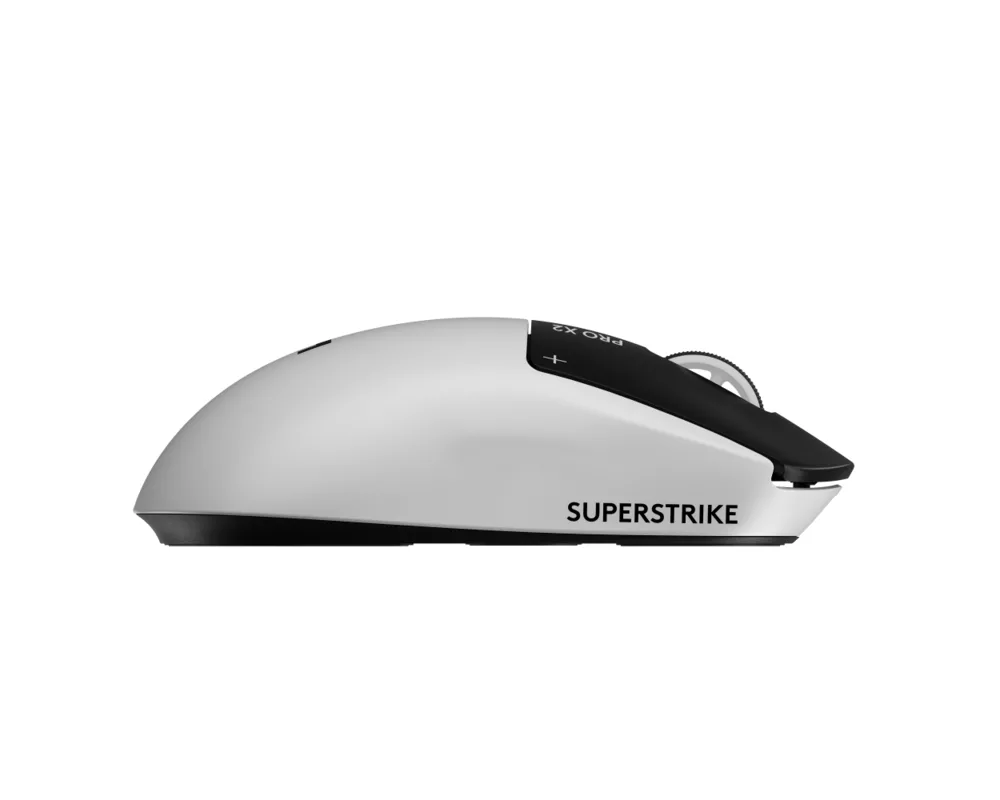 Мишка Logitech Pro X2 Superstrike бял/черен 6