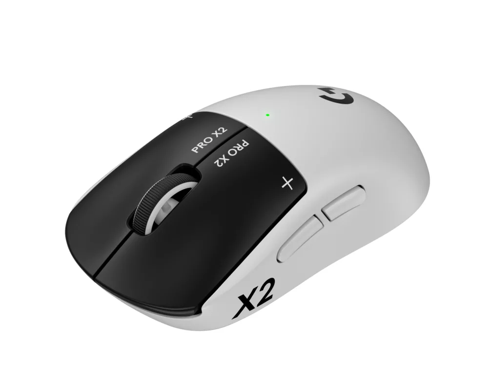 Мишка Logitech Pro X2 Superstrike бял/черен 4