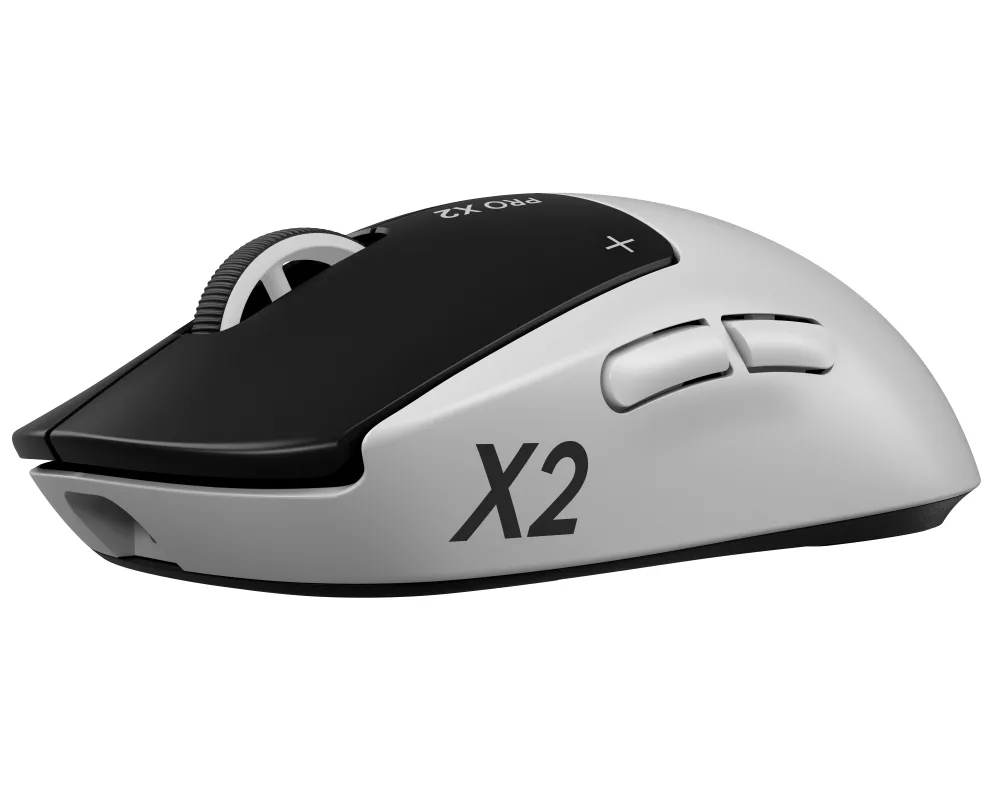 Мишка Logitech Pro X2 Superstrike бял/черен 2