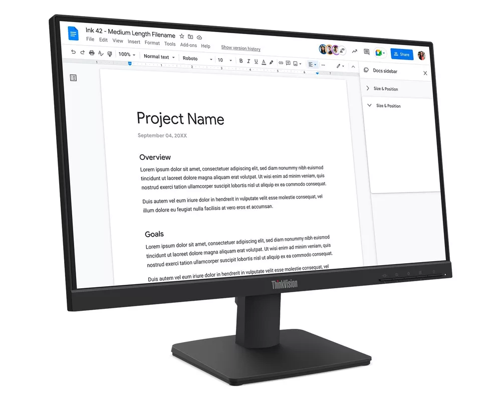Монитор Lenovo 21.5" ThinkVision S22-4e 2