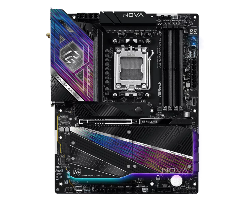 Дънна платка ASROCK X870 PG NOVA WIFI, Socket AM5 2