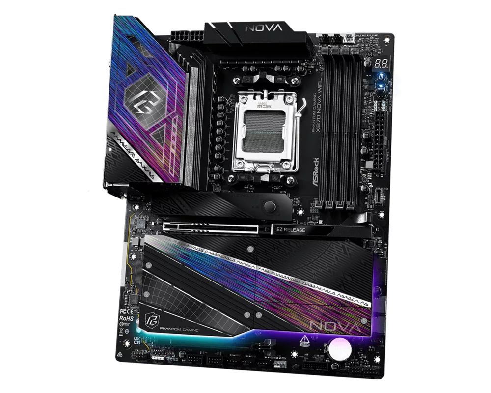 Дънна платка ASROCK X870 PG NOVA WIFI, Socket AM5 4