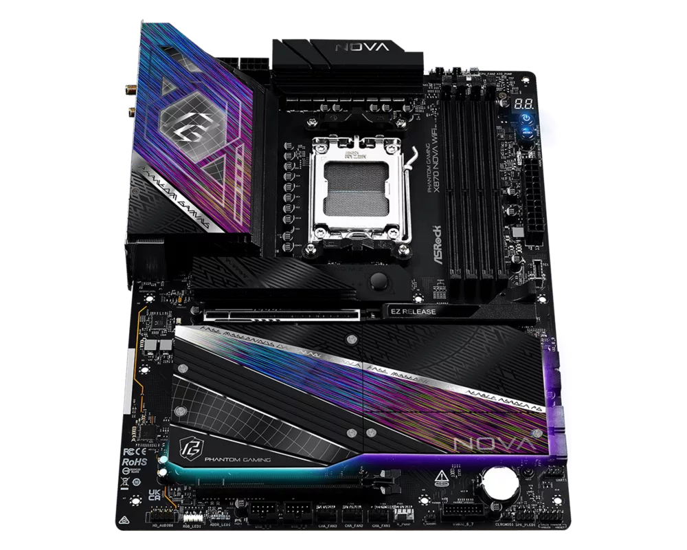 Дънна платка ASROCK X870 PG NOVA WIFI, Socket AM5 6