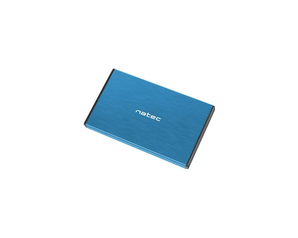 Аксесоар за съхранение Natec External HDD/SSD Enclosure Rhino Go SATA 2.5" USB 3.0 Blue 2