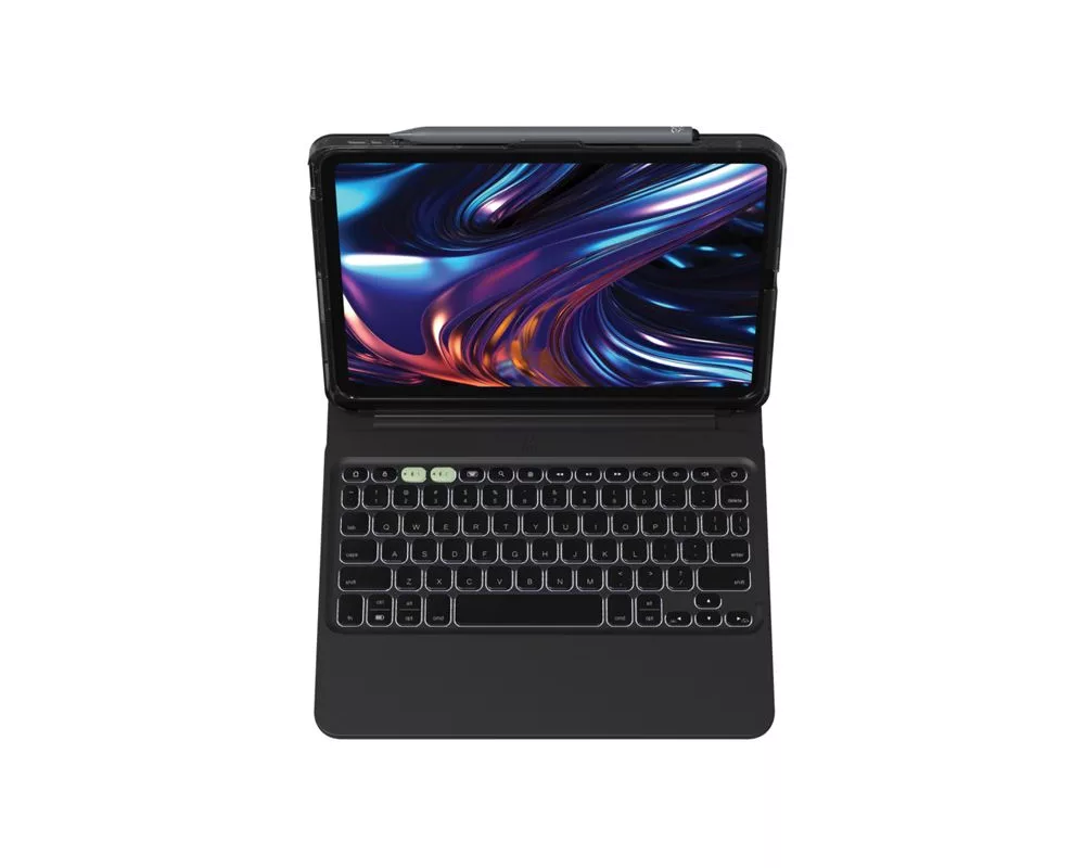 Калъф Zagg Pro Keys 2 Клавиатура и Калъф за iPad Pro 11" (M4) Черен 2