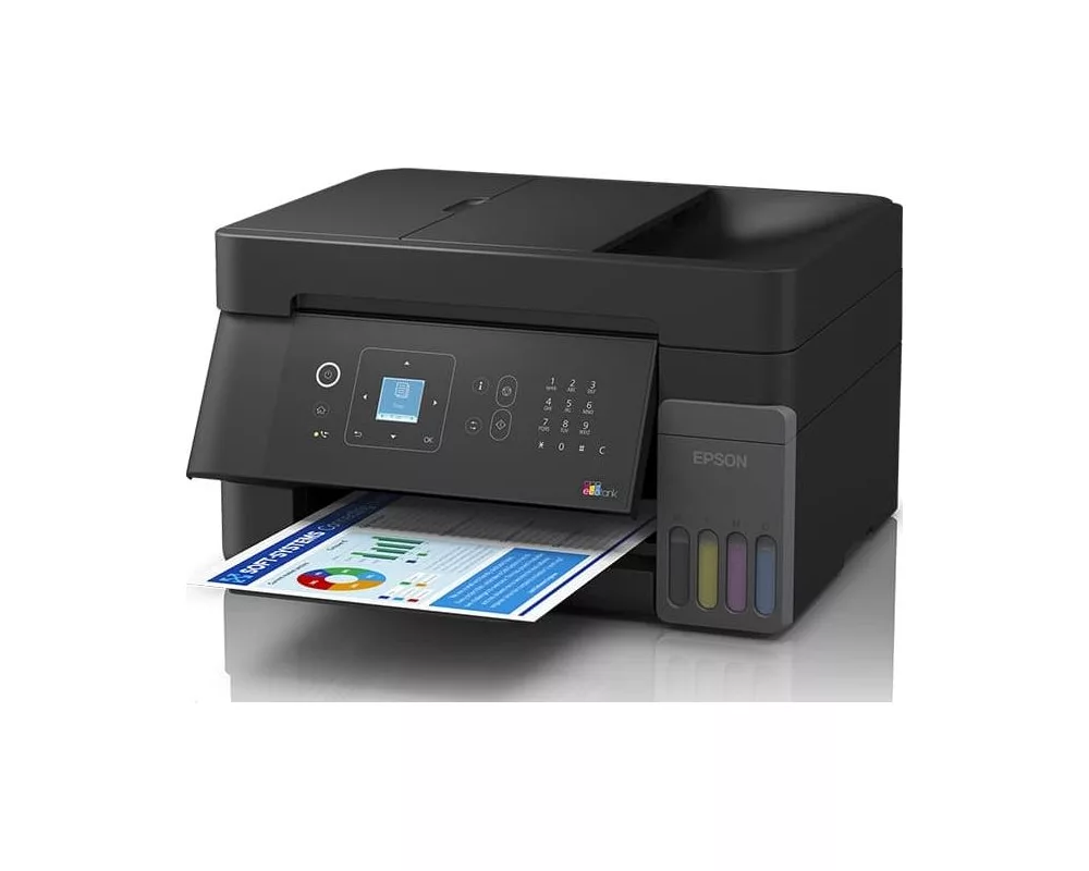 Мултифункционално у-во EPSON EcoTank L5390 MFP ink printer color 11ppm 2