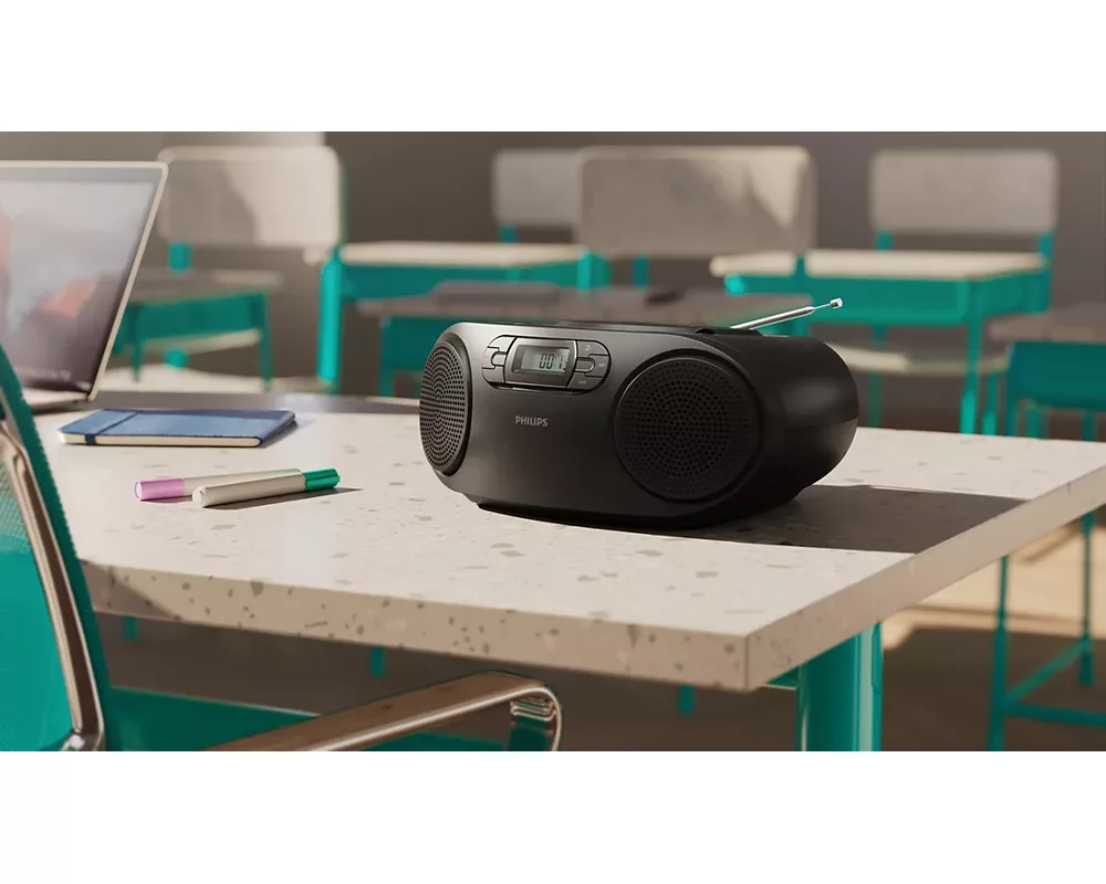 Тонколони PHILIPS CD Player Radio Bluetooth 3W RMS black 9