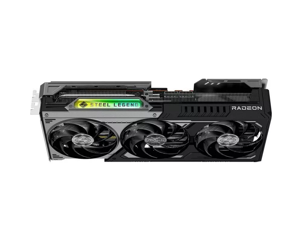 Видеокарта ASRock Radeon RX 9070 GRE Steel Legend Dark OC 12GB GDDR 192bit (RX9070GRE SLD 12GO) 6