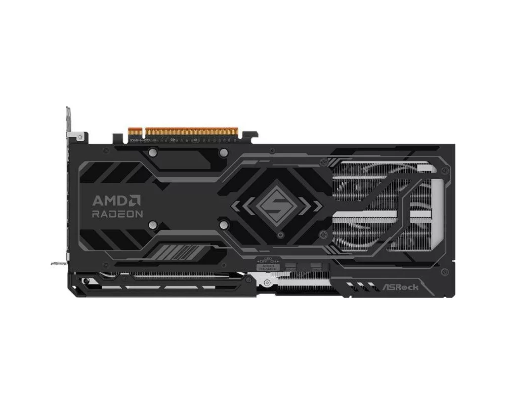 Видеокарта ASRock Radeon RX 9070 GRE Steel Legend Dark OC 12GB GDDR 192bit (RX9070GRE SLD 12GO) 4
