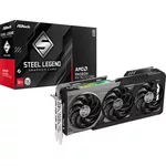 <span>Видеокарта</span> ASRock Radeon RX 9070 GRE Steel Legend Dark OC 12GB GDDR 192bit (RX9070GRE SLD 12GO) <span class='catalog-num-in-name'>RC9070GRE SLD 12GO</span> - 