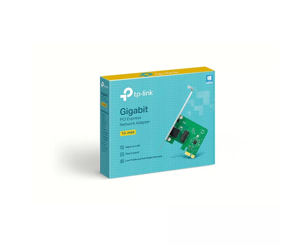 Мрежова карта TP-Link TG-3468 10/100/1000 PCI-e low profile 3