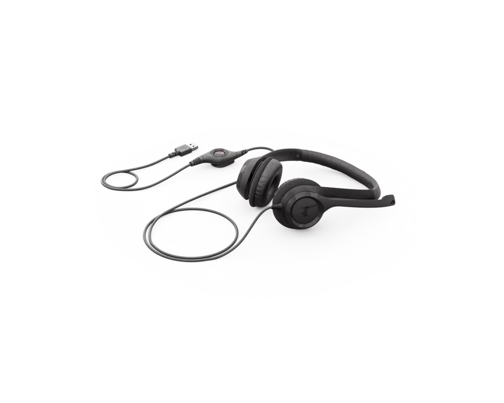 Слушалки Logitech H390 Clearchat USB 5