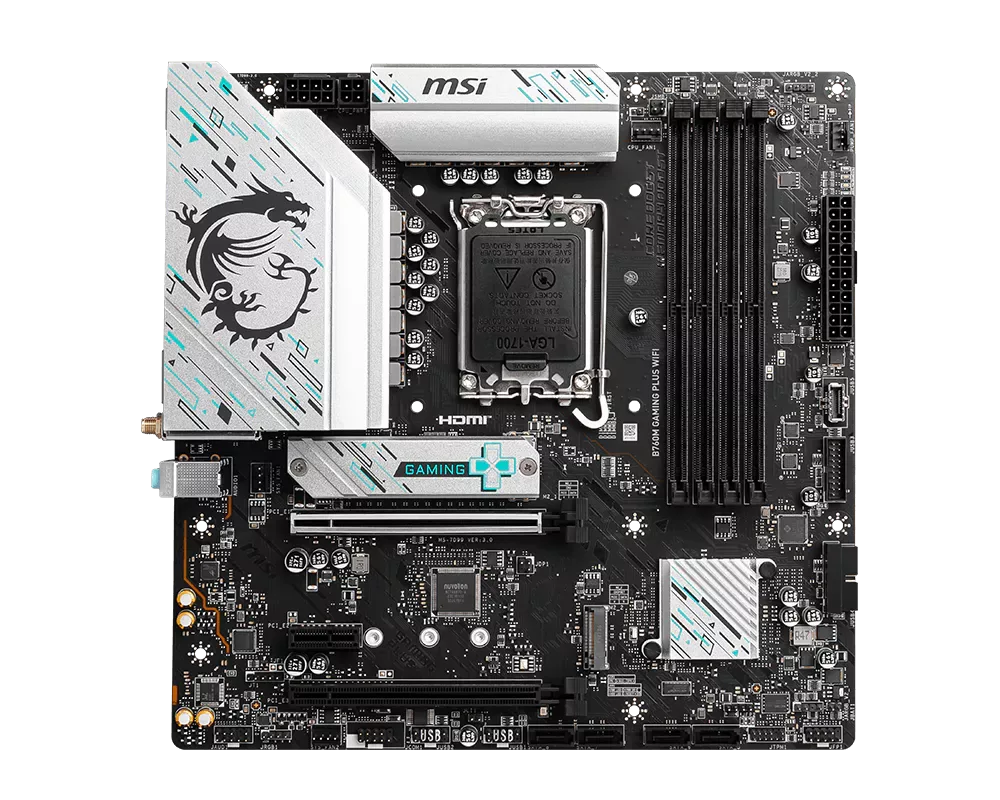 Дънна платка MSI B760M GAMING PLUS WIFI 2