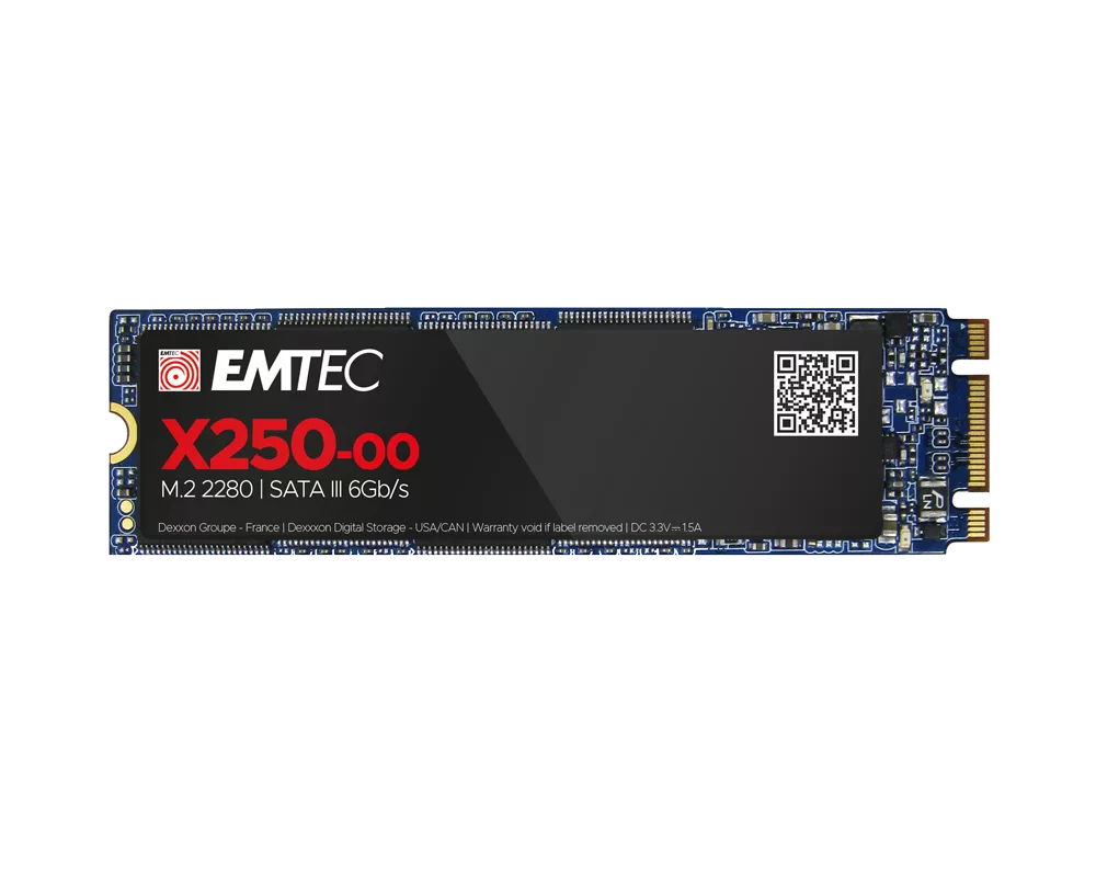 SSD Emtec SSD M2 Sata X250 256GB 3