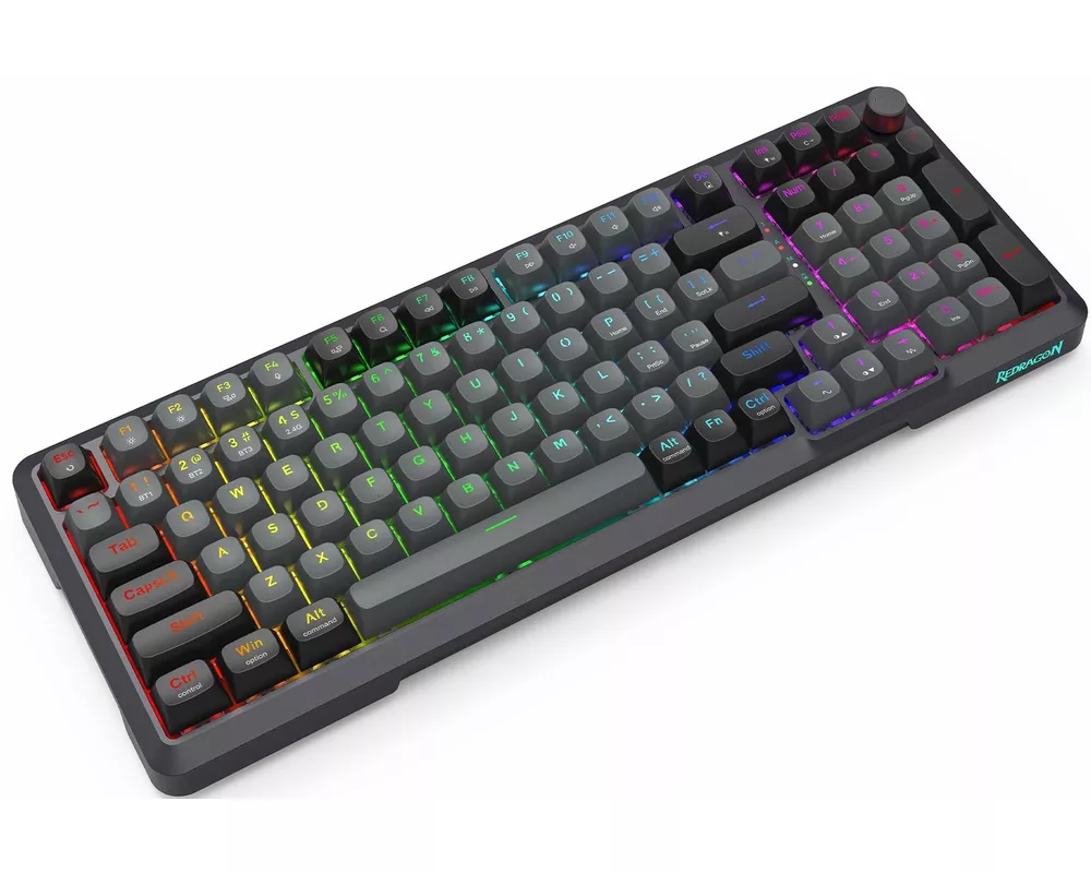 Клавиатура Redragon Bragi Pro Bluetooth K688GB-RGB-PRO - черно/сиво 5