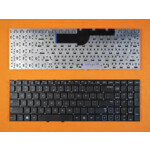 <span>Клавиатура за лаптоп</span> Клавиатура за лаптоп Samsung 300 Series NP300 NP300E5A NP300V5A 15.6 Черна Без Рамка / Black Frame Black US  - 