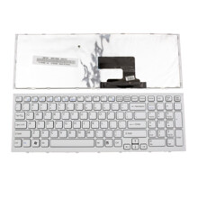 Клавиатура за лаптоп Sony Vaio VPC-EH Бяла с Бяла Рамка / White Frame White 794042 60132043 на топ цена - PIC.bg