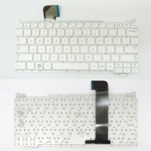  Клавиатура за лаптоп Samsung NC110 Бяла Без Рамка (Малък Ентър) / White Without Frame US 794137 60130014 на топ цена - PIC.bg