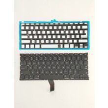  Клавиатура за лаптоп Apple MacBook Air A1369 A1466 Черна Без Рамка (Малък Ентър) с Подсветка / Black Without Frame US With Backlit Version 1 794386 60105002_11B на топ цена - PIC.bg
