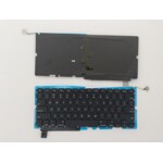 <span>Клавиатура за лаптоп</span> Клавиатура за лаптоп Apple MacBook Pro A1286 Backlit Black US (Version 1) (Малък Enter) С Подсветка 2009-2012  - 